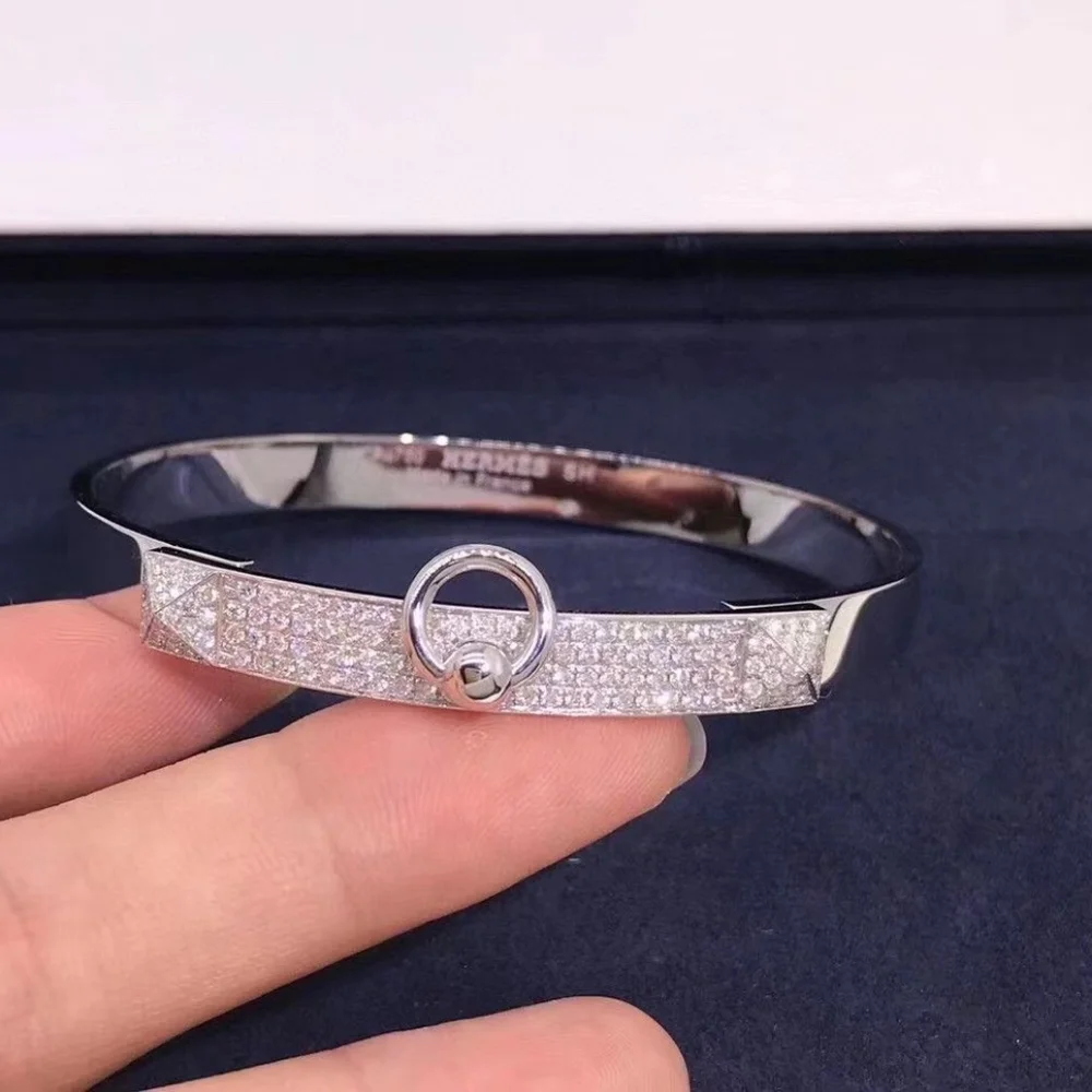 Hermès silver bracelet - Picture 3 of 6